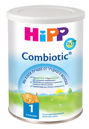 Заменитель Hipp Combiotic 1 (Хипп комбиотик 1) с рождения 350 гр.