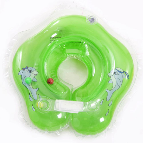 Круг-воротник для купания малыша Капелюша зелёный