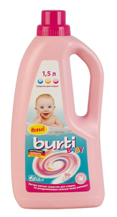 Burti Baby Жидкое средство для стирки детского белья 1,5л