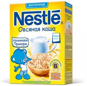 Нестле (Nestle) Каша овсяная 1 ступень с 5 мес. 200 гр. мол.