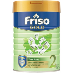 Молочная смесь Friso Фрисолак 2 GOLD с 6 до 12 мес. 800 г