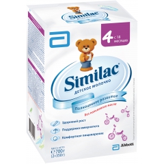 Молочная смесь (молочко) Similac (Симилак) 4 c 18 мес. 700 г картонная упаковка
