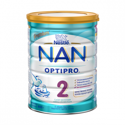 Молочная смесь Nestle NAN 2 Premium OPTIPRO с 6 месяцев 800 г