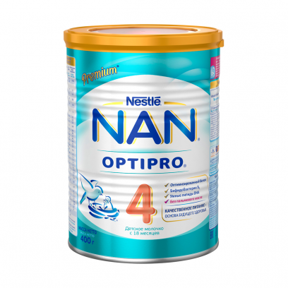 Молочко Nestle NAN 4 Premium OPTIPRO с 18 месяцев 400 г