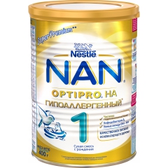 Сухая смесь Nestle NAN Гипоаллергенный 1 OPTIPRO с рождения 400 г