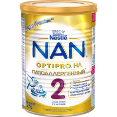 Сухая смесь Nestle NAN Гипоаллергенный 2 OPTIPRO с 6 месяцев 400 г