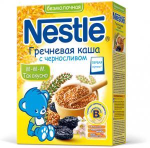 Нестле (Nestle) Каша гречневая с черносливом безмолочная 1 ступень с 4 мес. 200 г