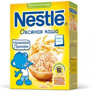 Нестле (Nestle) Каша овсяная 1 ступень с 5 мес. 200 гр. б/мол.