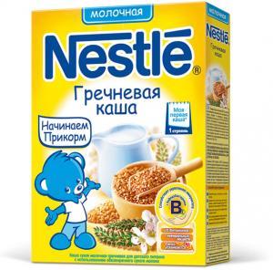 Нестле (Nestle) Каша гречневая 1 ступень с 4 мес. 250 мол.