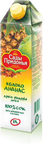 Сады Придонья (new) - (1л) сок ананасовый с 3 лет