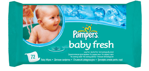 Салфетки детские Pampers Baby Fresh 64 шт.