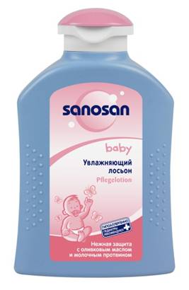 Молочко Sanosan увлажняющий для младенцев, 200 мл