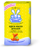 Крем-мыло детское «Ушастый нянь» с оливковым маслом и экстрактом ромашки